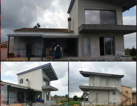 Προσθήκη κατ' επέκταση και καθ' ύψος κατοικίας