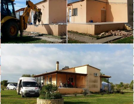 Προσθήκη κατ' επέκταση και καθ' ύψος κατοικίας